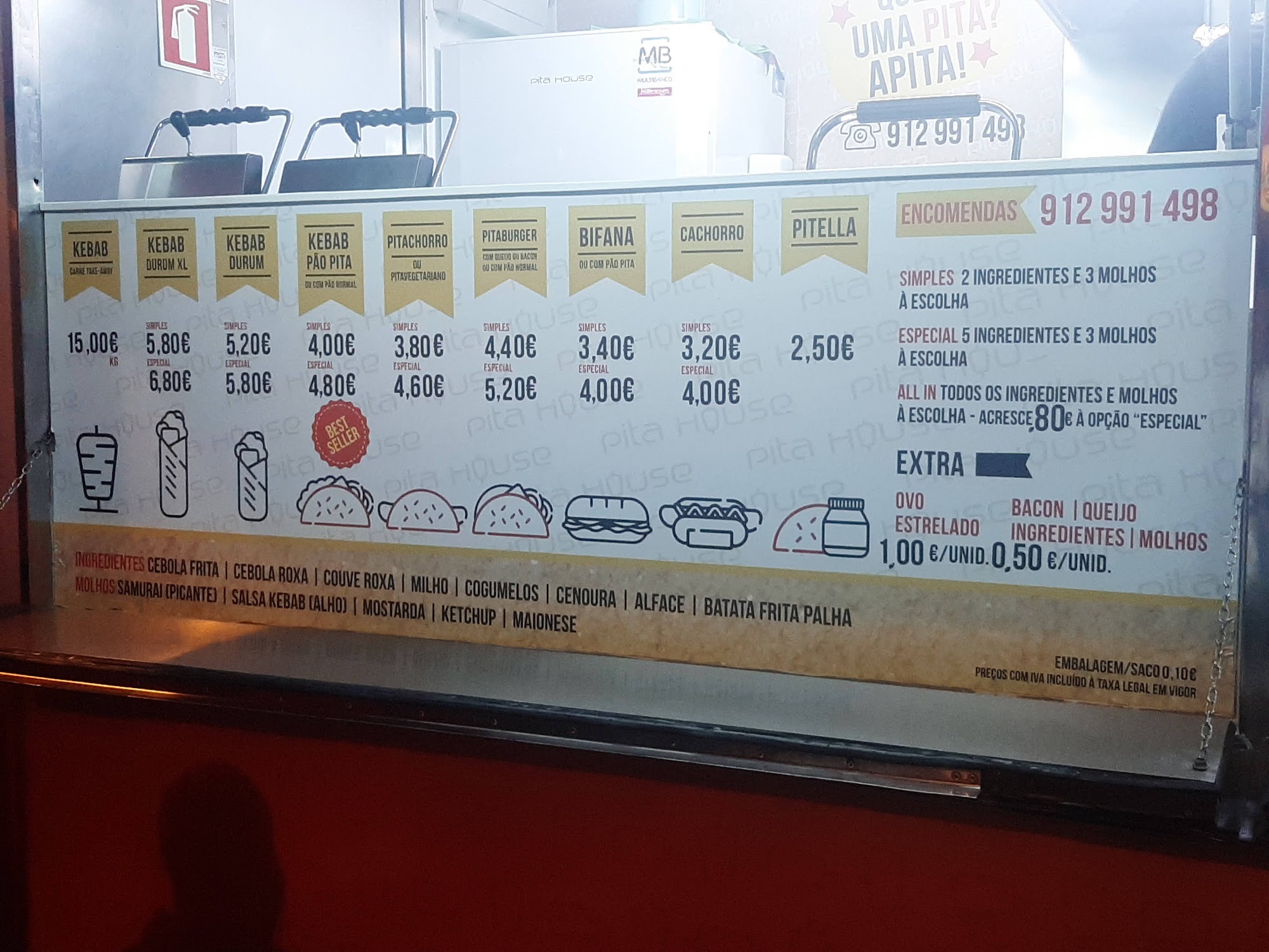 Pita House - Kebab - Street Food Menu