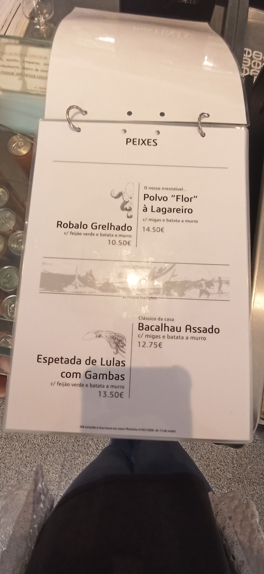 Restaurante A Floresta (pataias) Menu