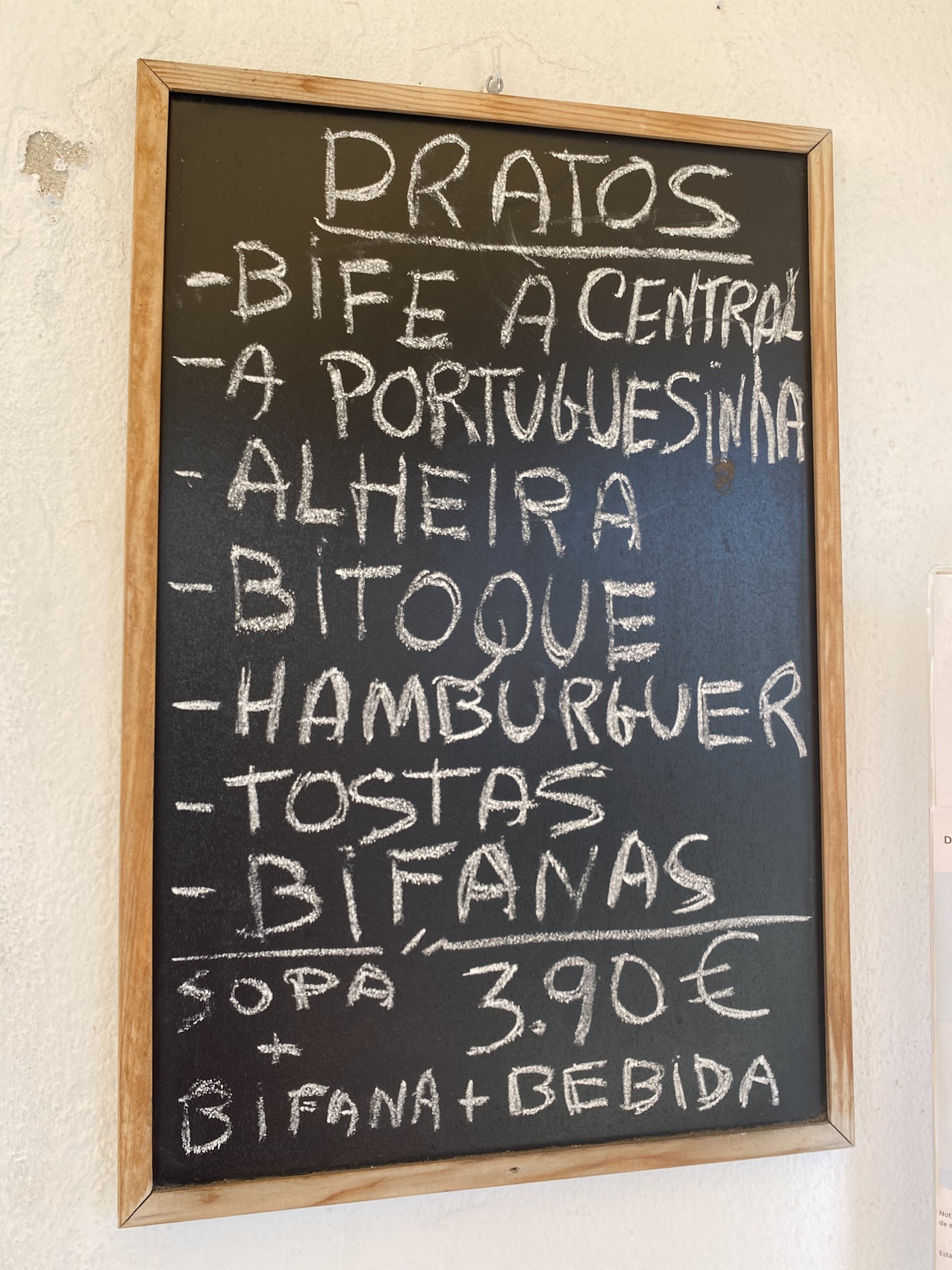 Café Central Menu