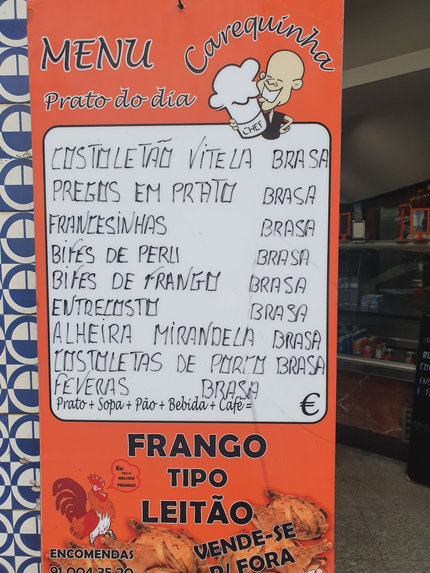 Assados Do Carequinha Menu