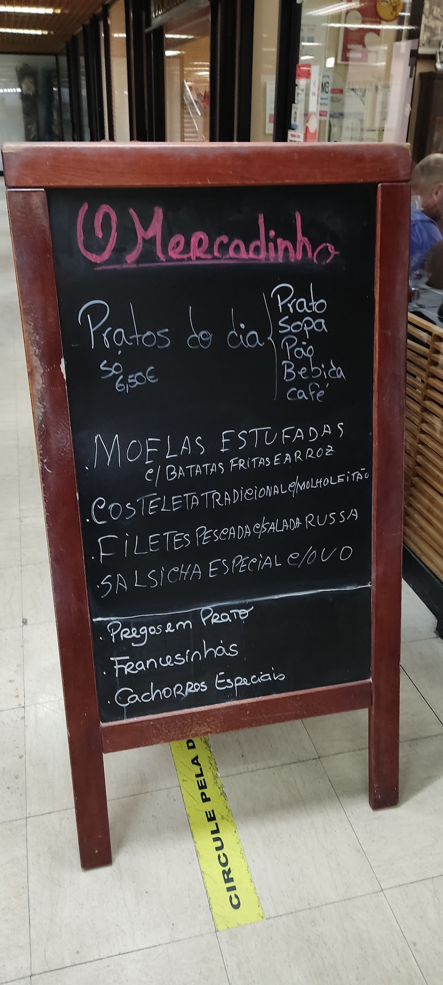 O Mercadinho Menu