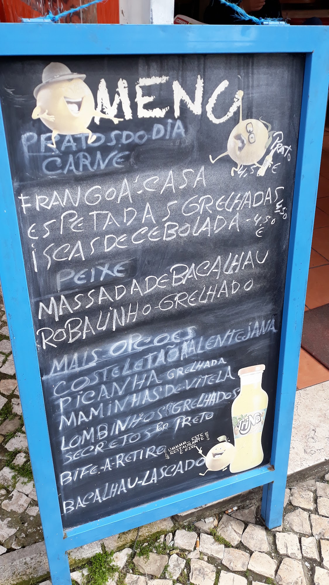O Retiro Alentejano Menu