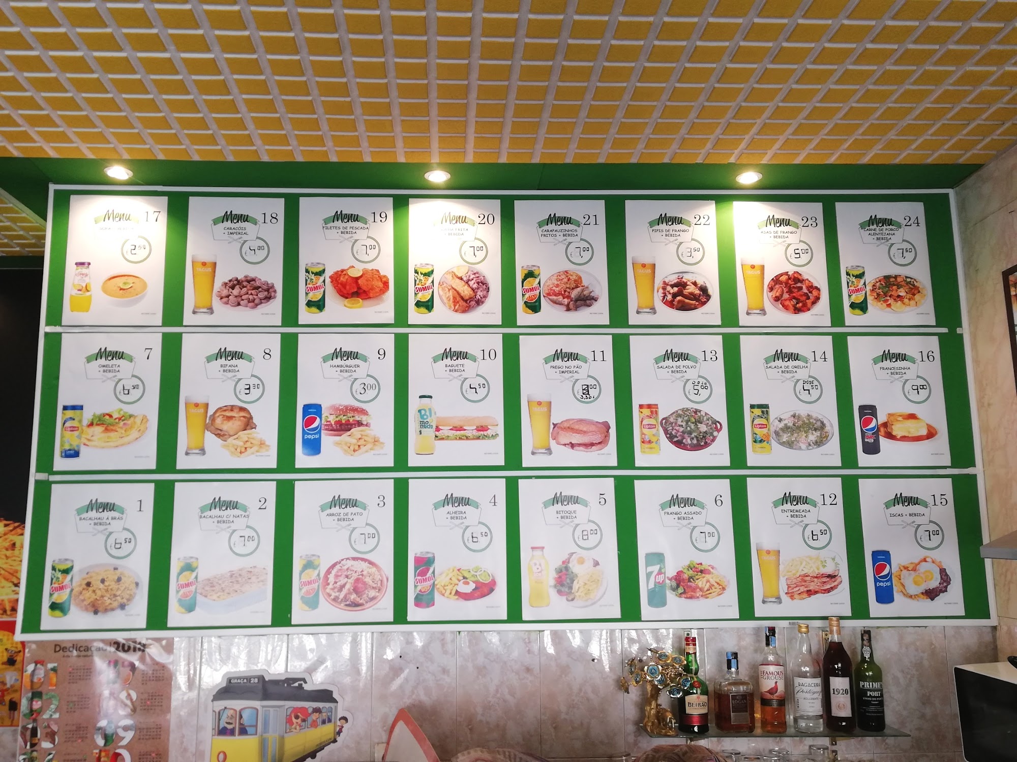 Café Lisboa Paris Menu