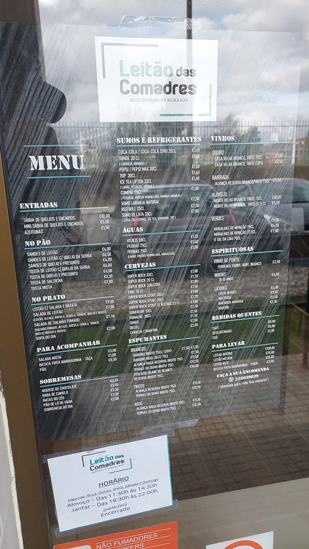 Leitão das Comadres Menu