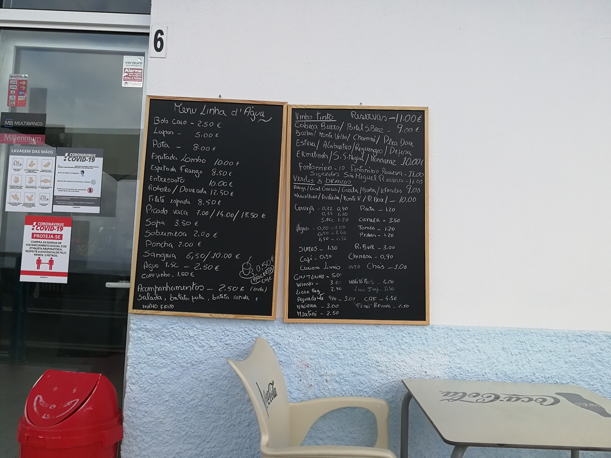 Bico & Búzio Menu