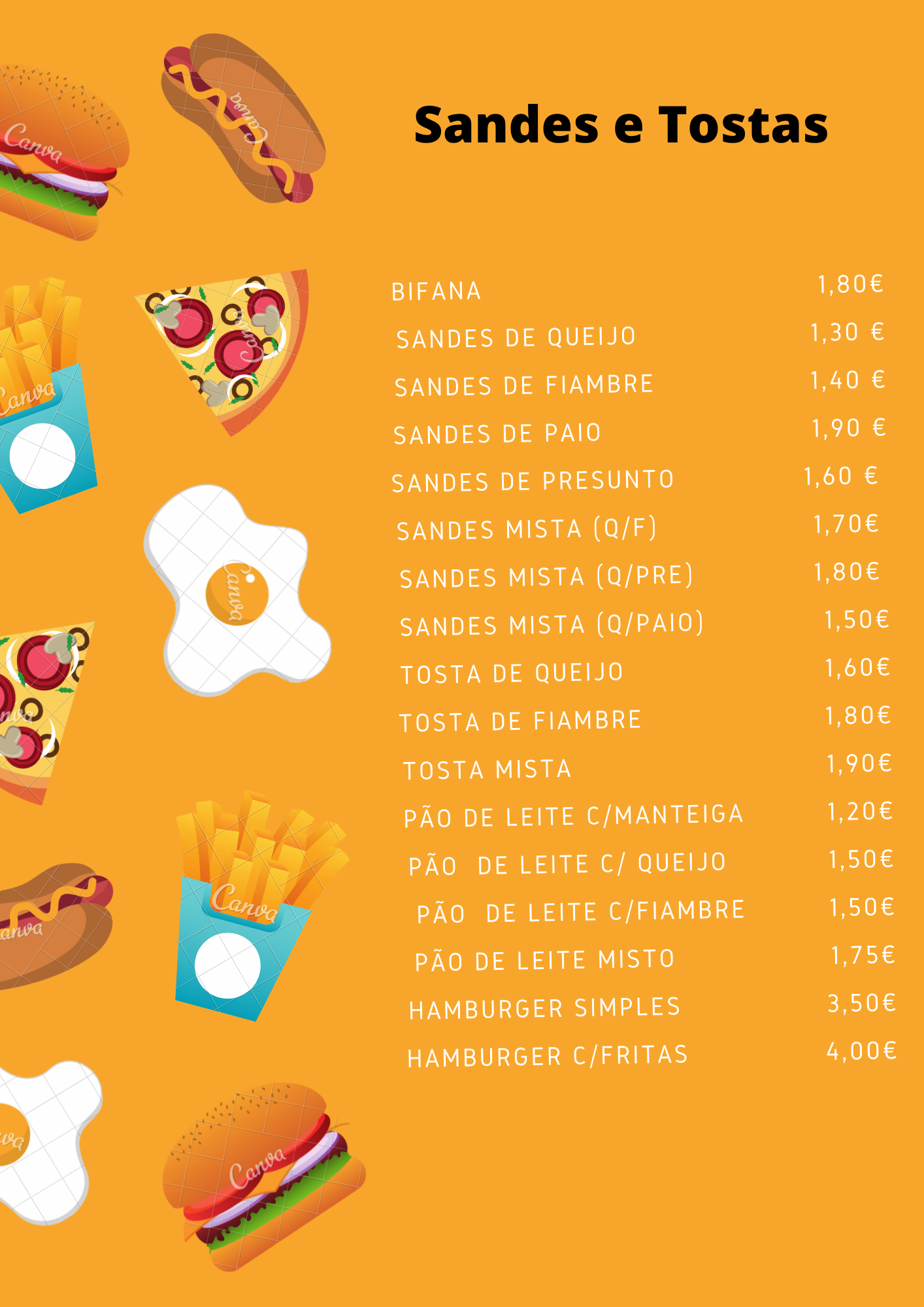 Delicias do Paladar Menu