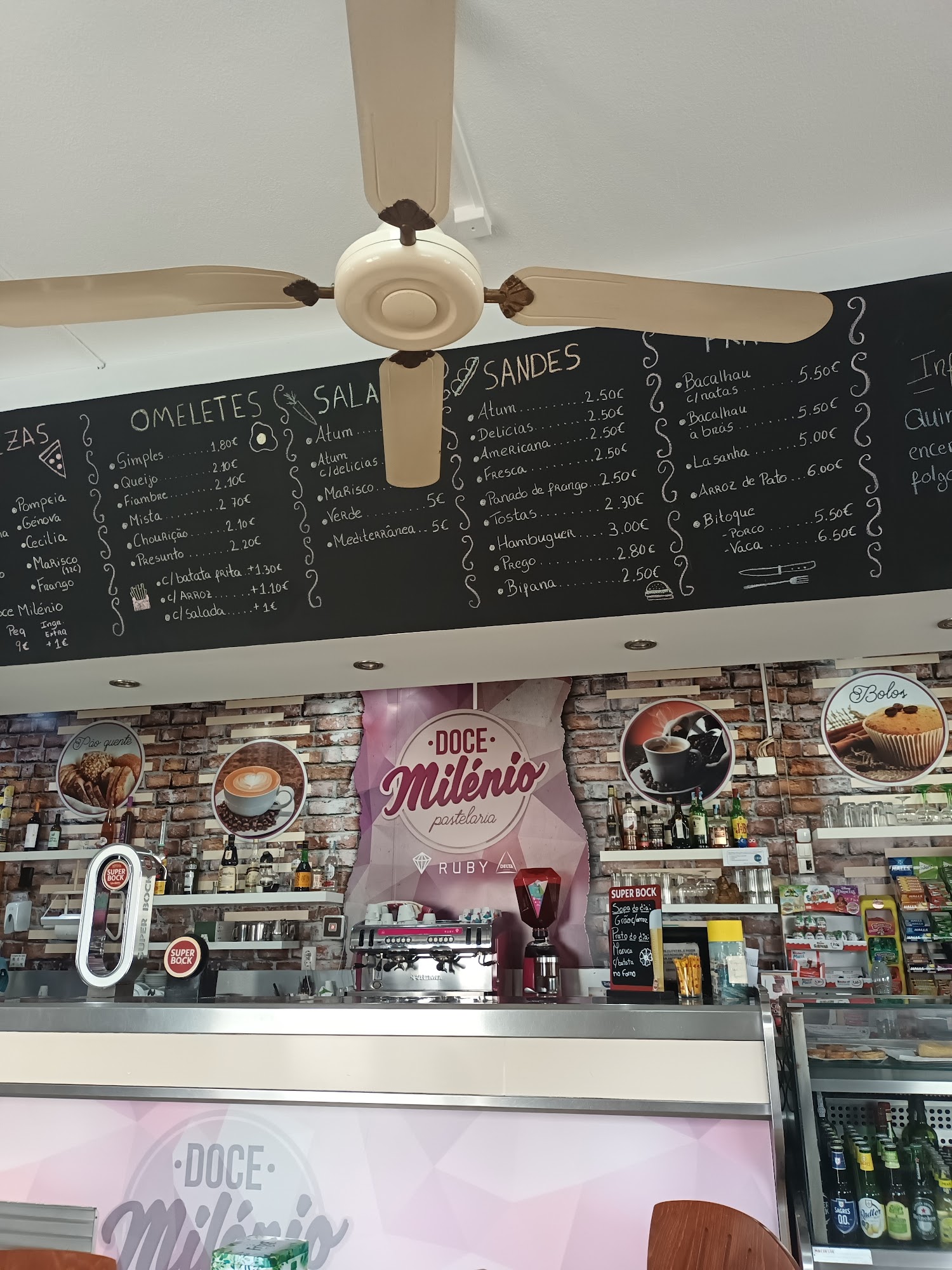 Doce Milénio Menu