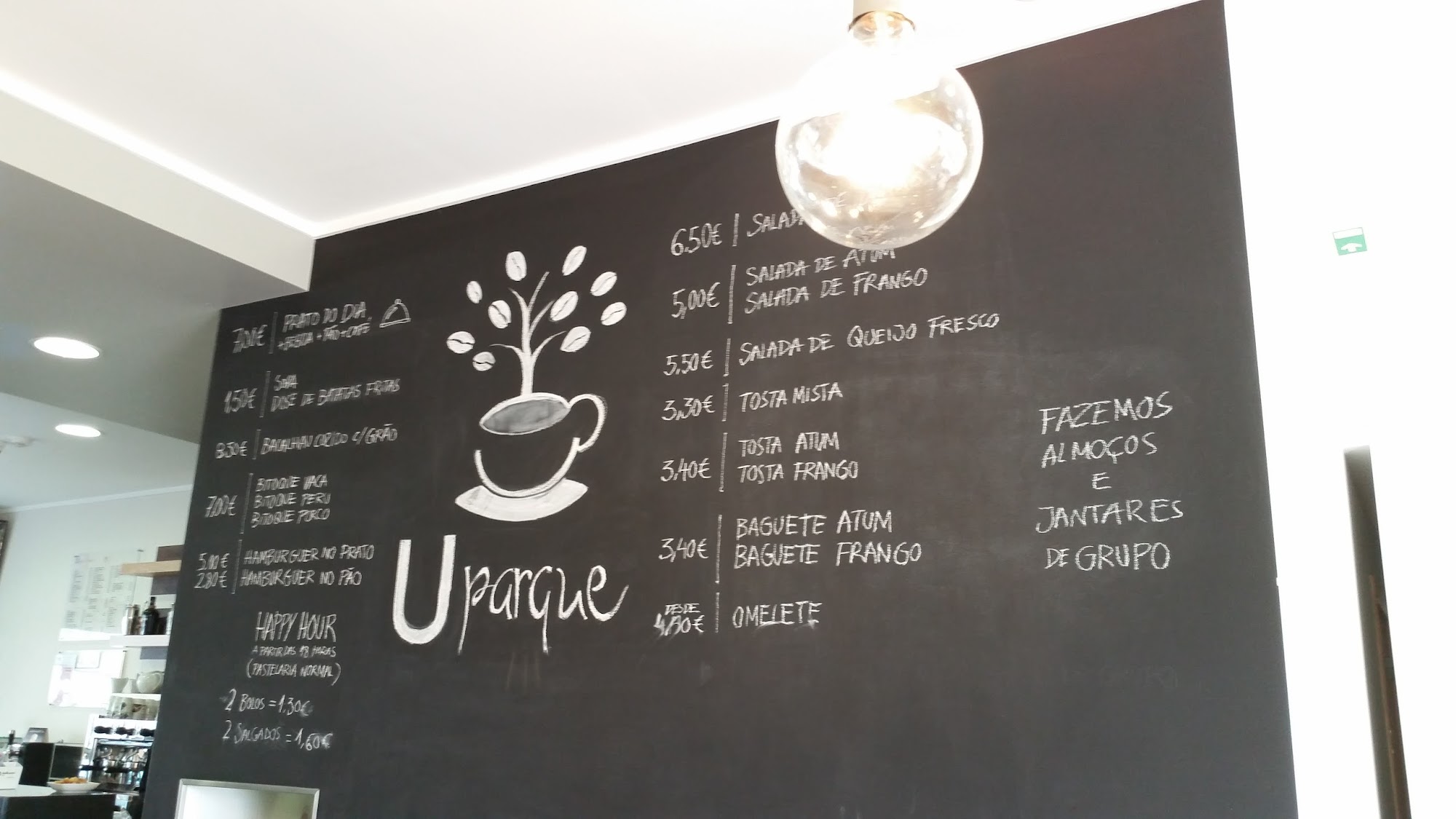 U Parque (Uparque) Menu