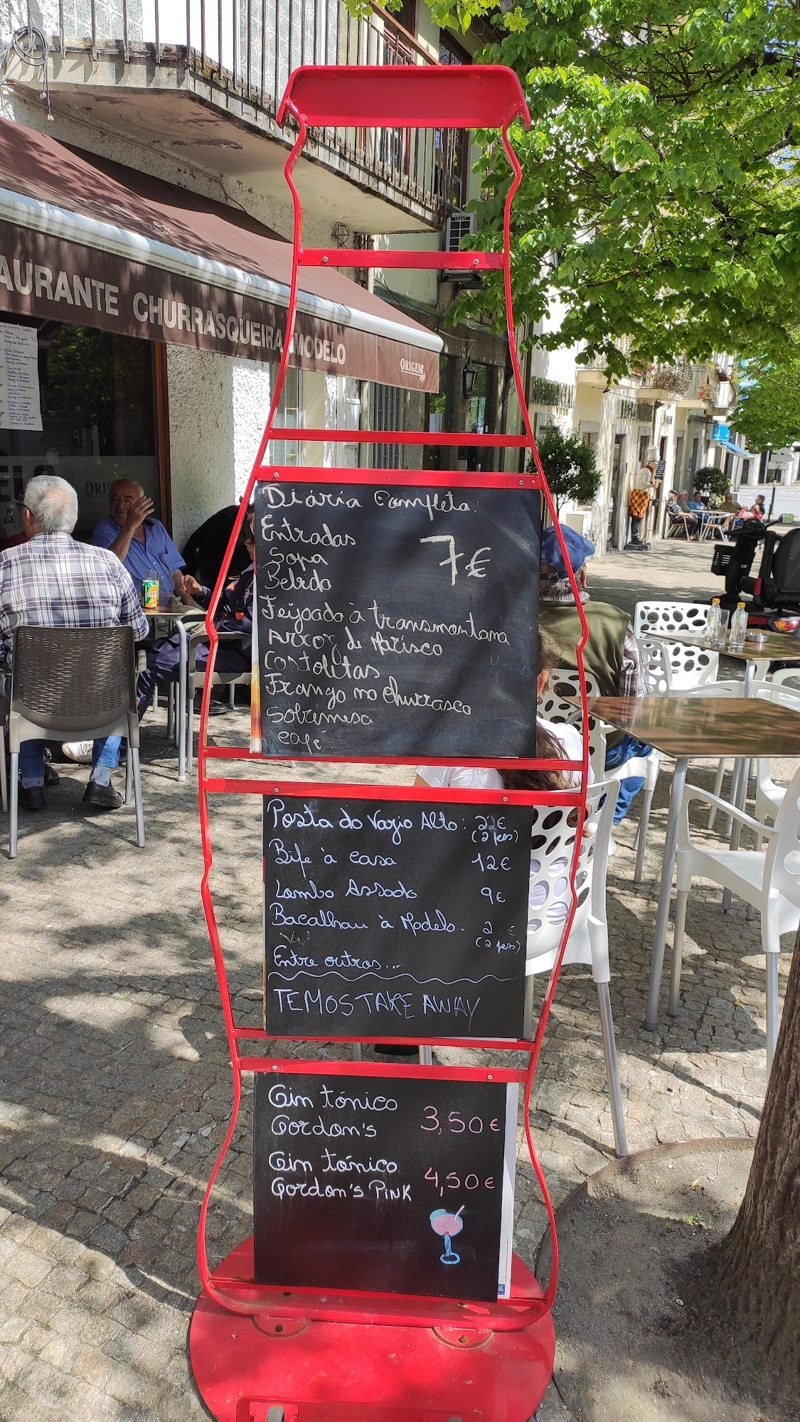 Restaurante Modelo Menu