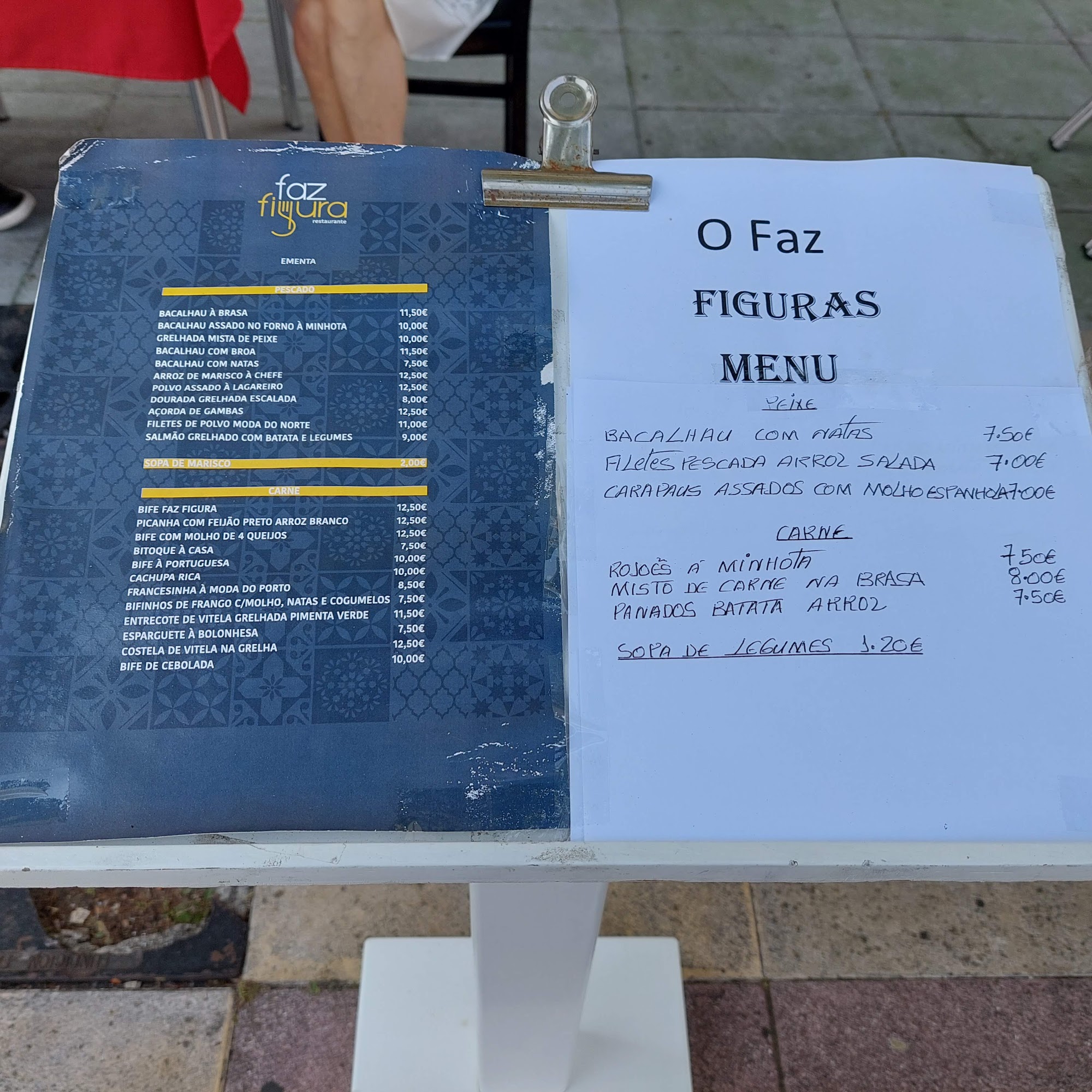 O Faz Figuras Menu