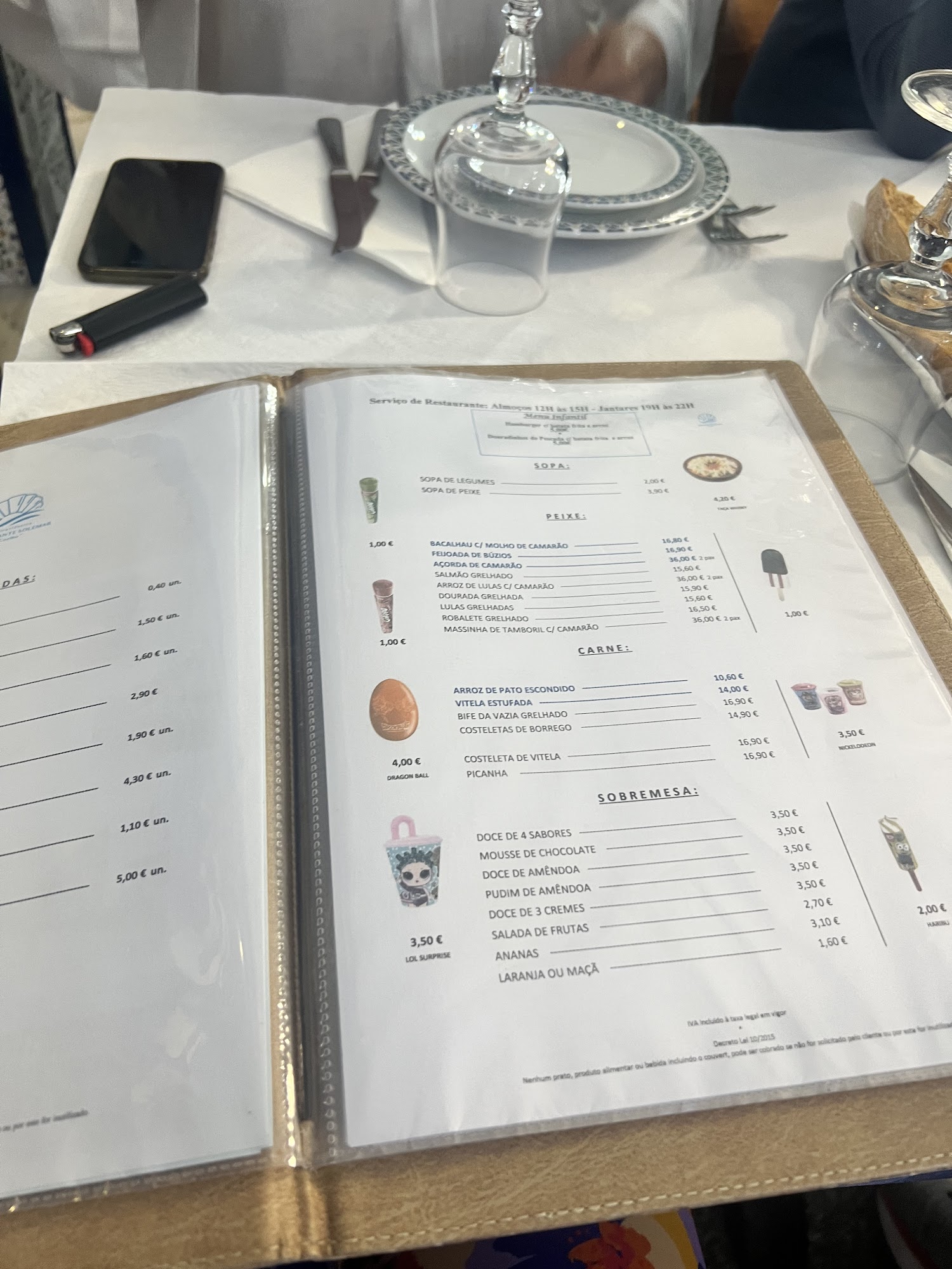SOLEMAR (SOLEMAR - COELHO) Menu