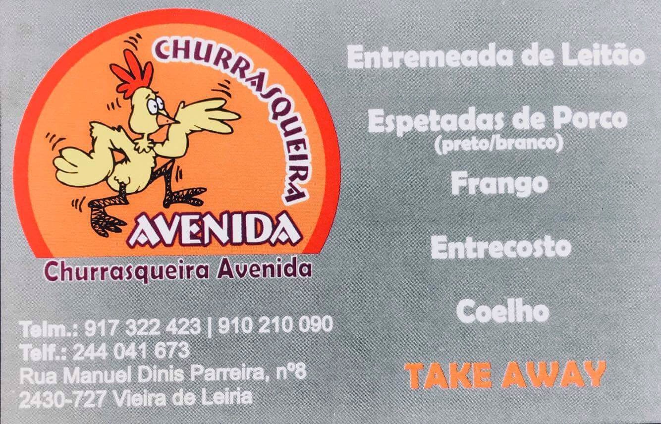 Churrasqueira Avenida Menu
