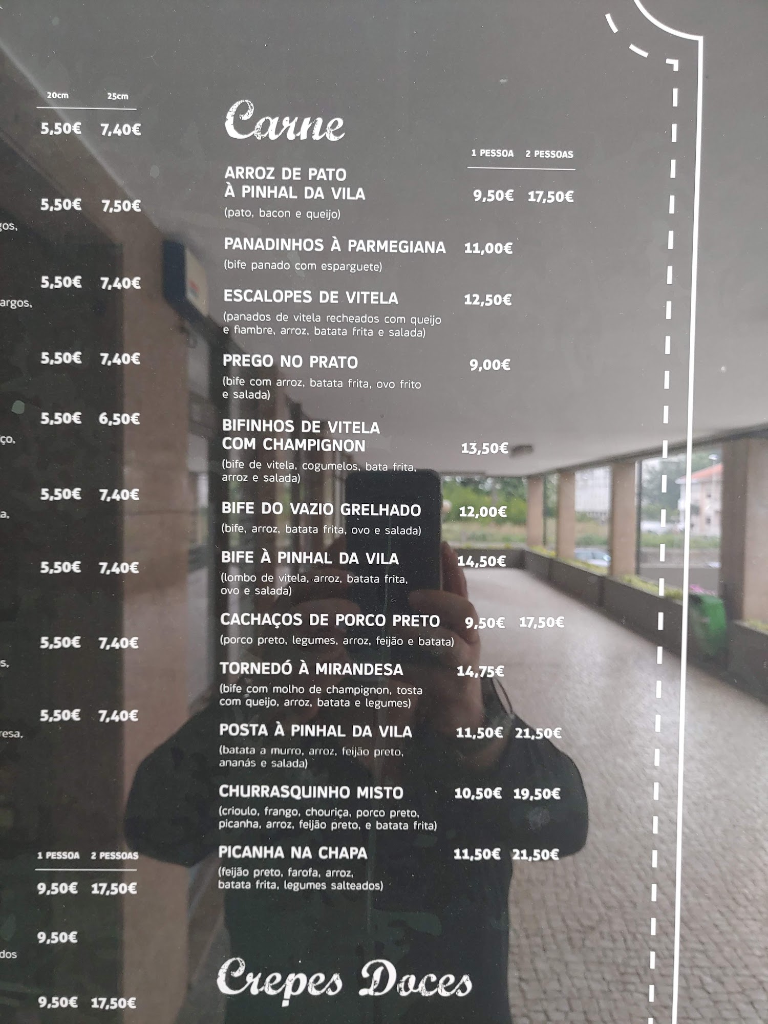 Restaurante Pinhal Da Vila (Pizzaria Pinhal Da Vila- Jorge Xavier) Menu