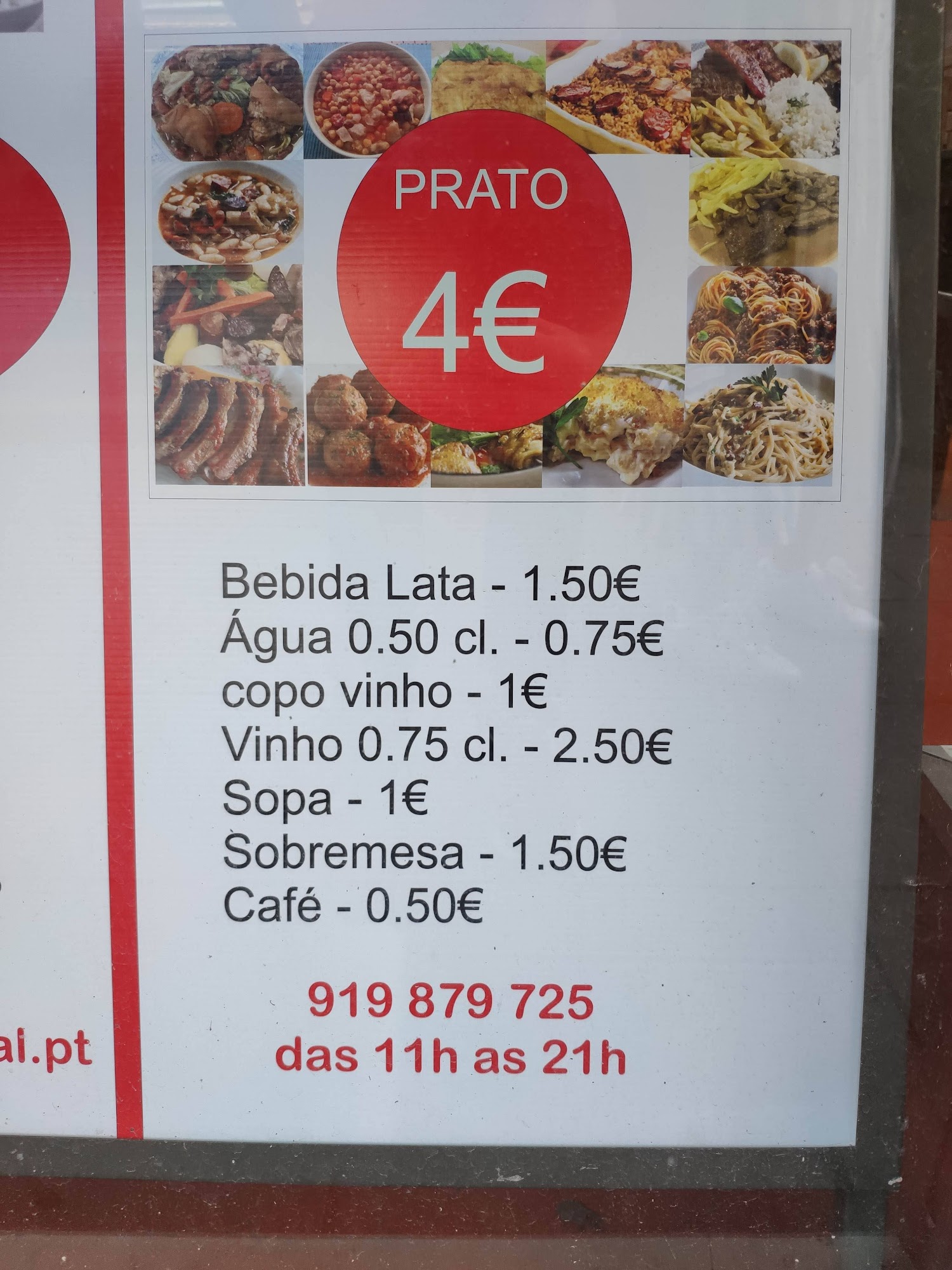 Petiscos Sabores Do Portugal Menu