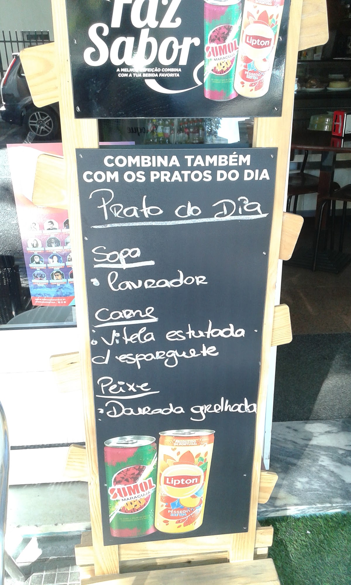 Café Oásis - Prato do dia (Café Snack-Bar Oásis) Menu