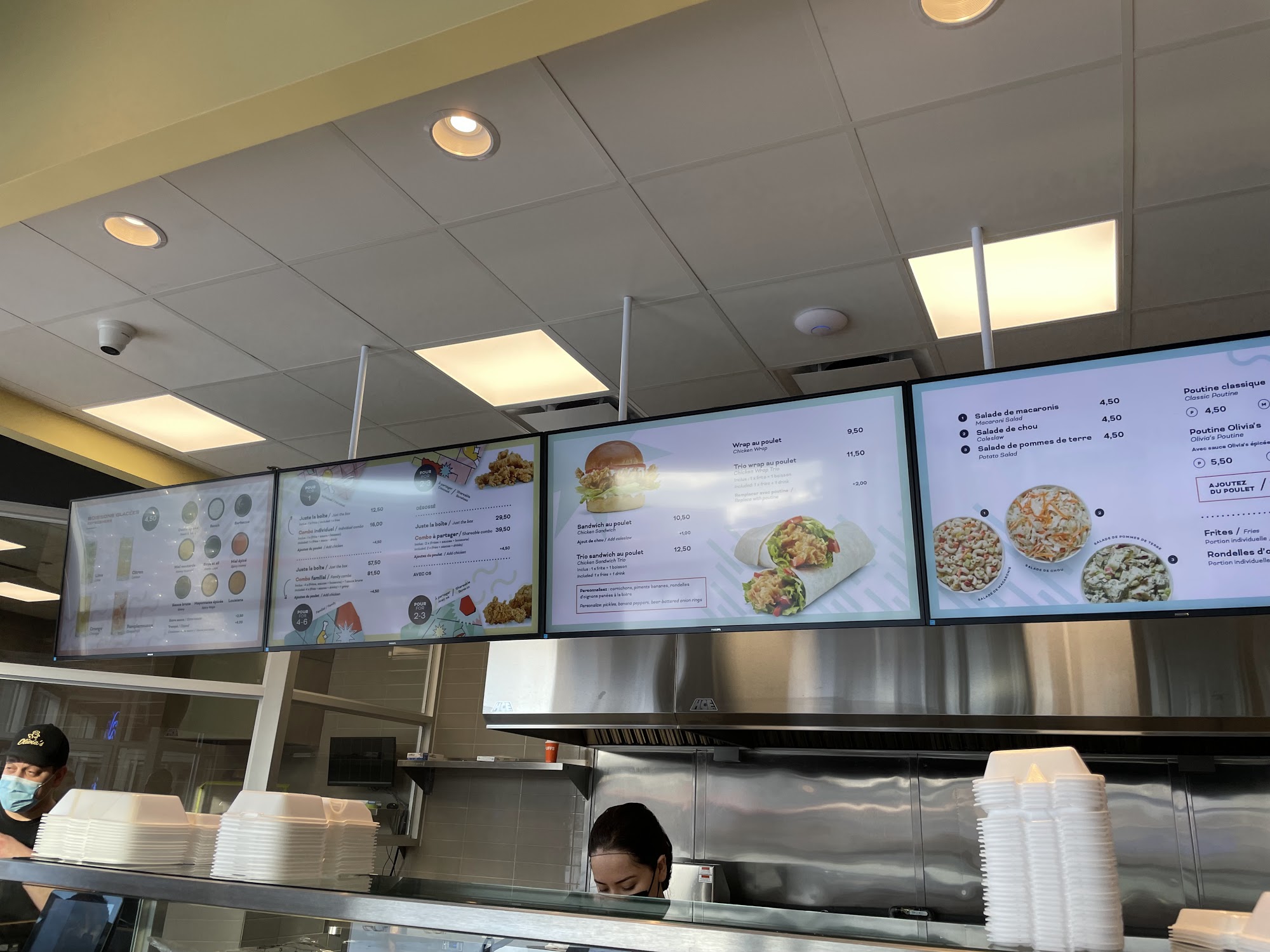 Olivia's Authentic Chicken DIX30 Menu