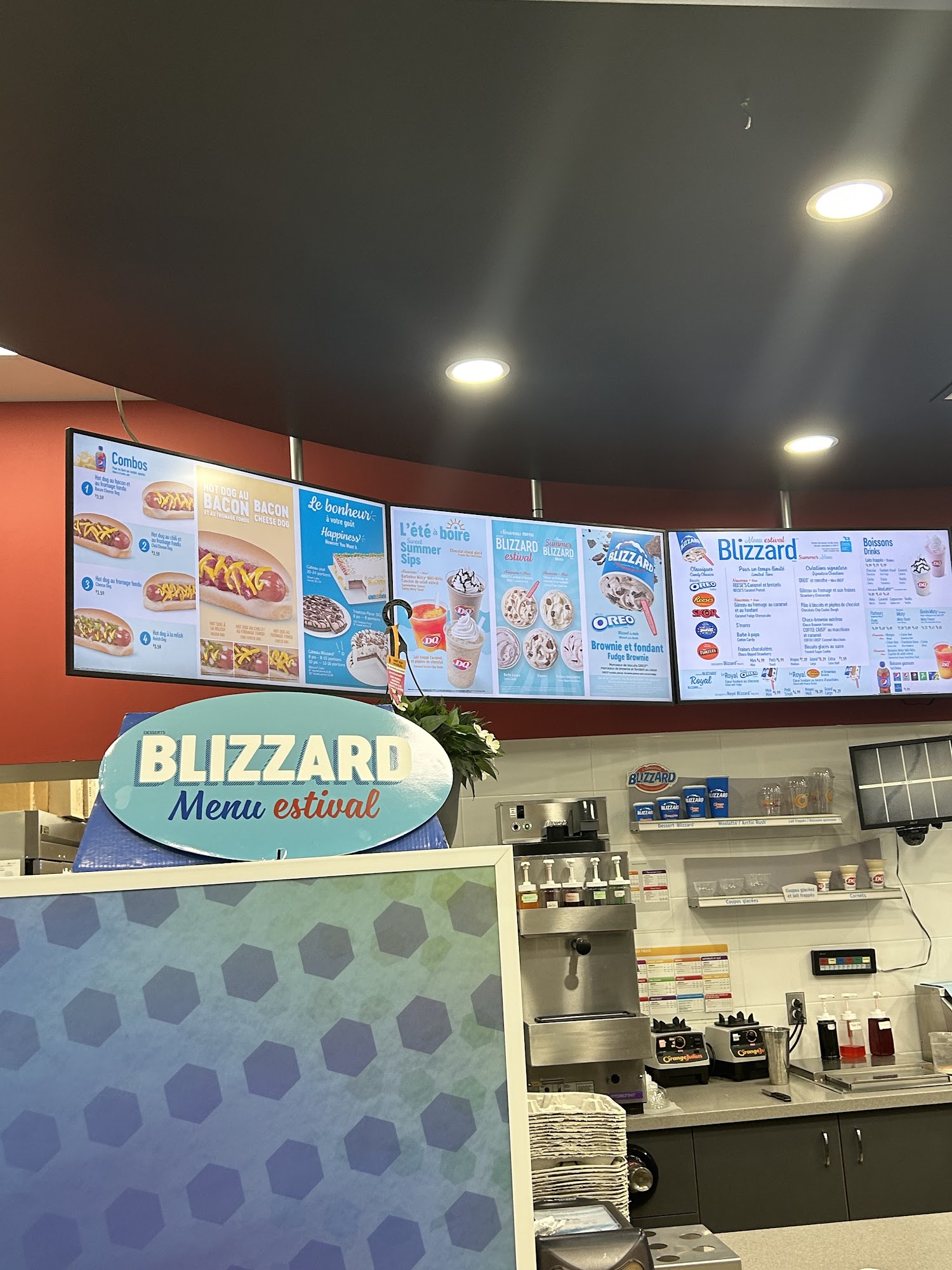 Dairy Queen (Treat) Menu