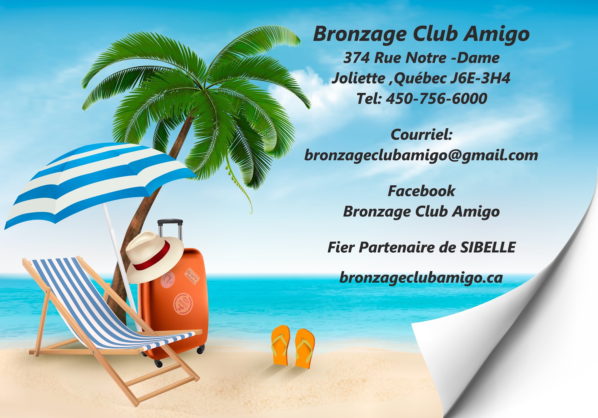 Bronzage Club Amigo 18+ 374 Rue Notre Dame, Joliette Quebec J6E 3H4