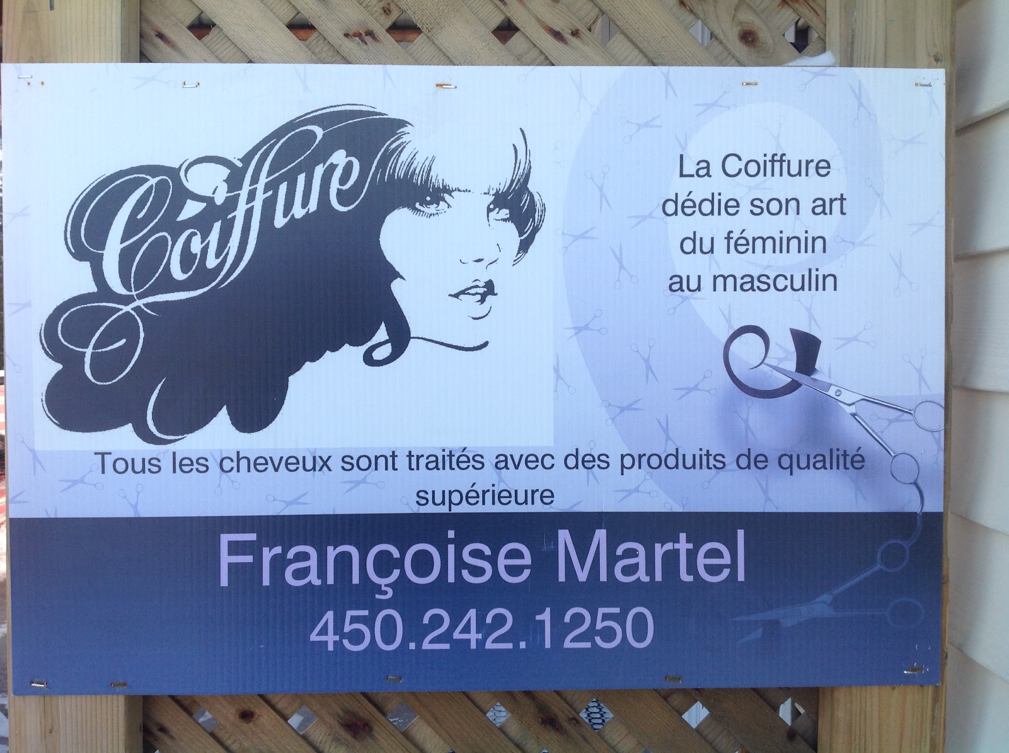 Coiffure Francoise Martel 339 Knowlton Rd, Knowlton Quebec J0E 1V0