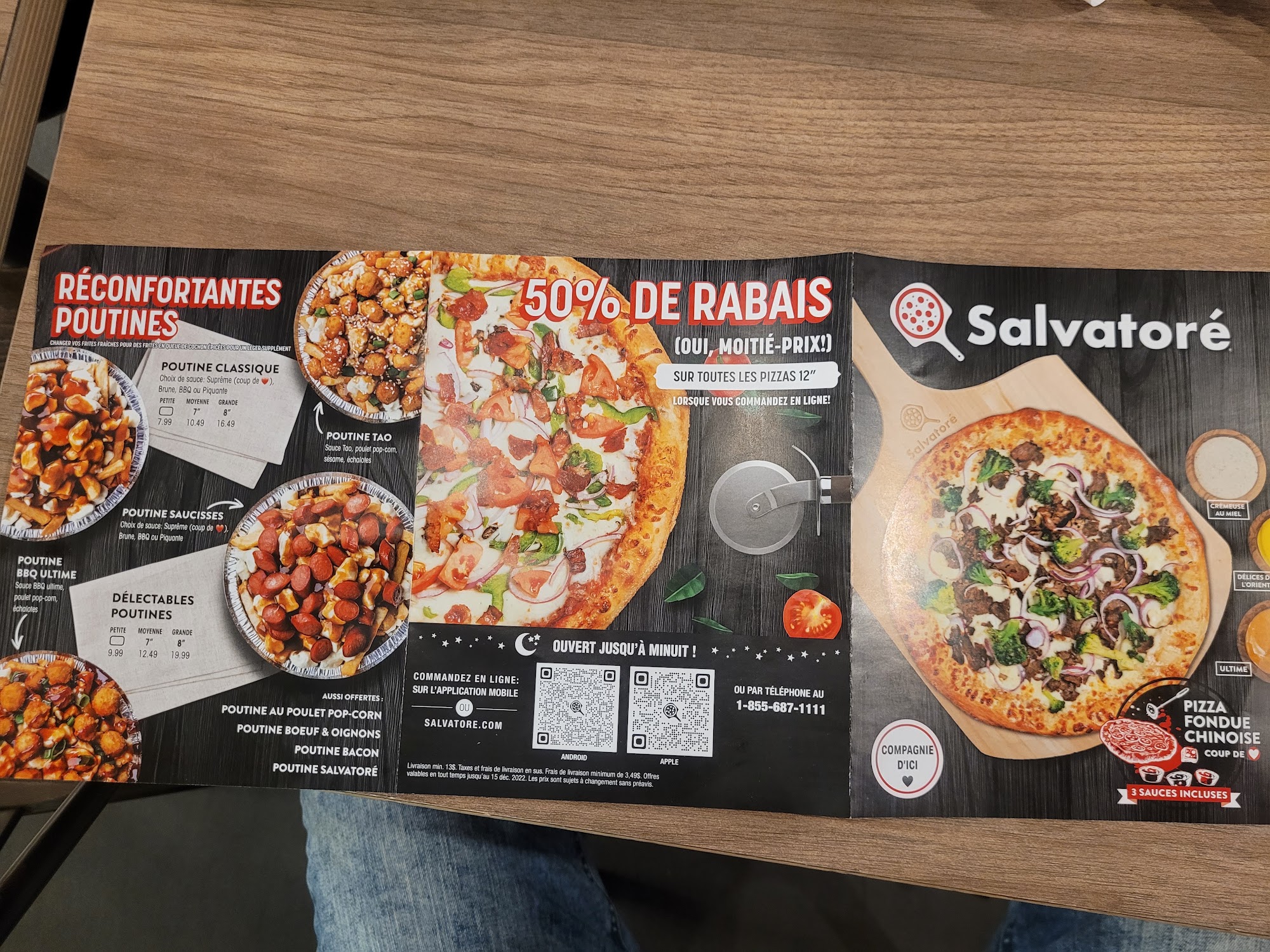 Pizza Salvatoré Menu