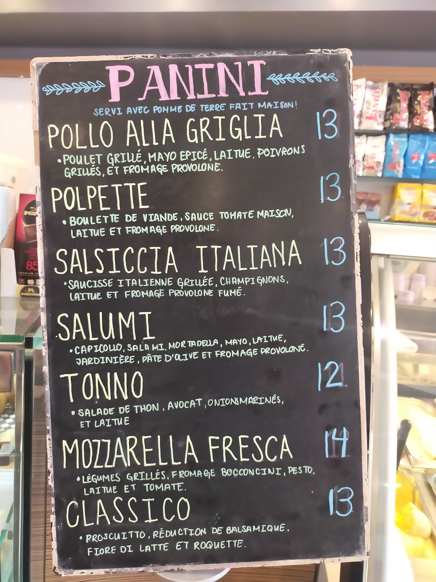 Gastronomia Roberto Menu