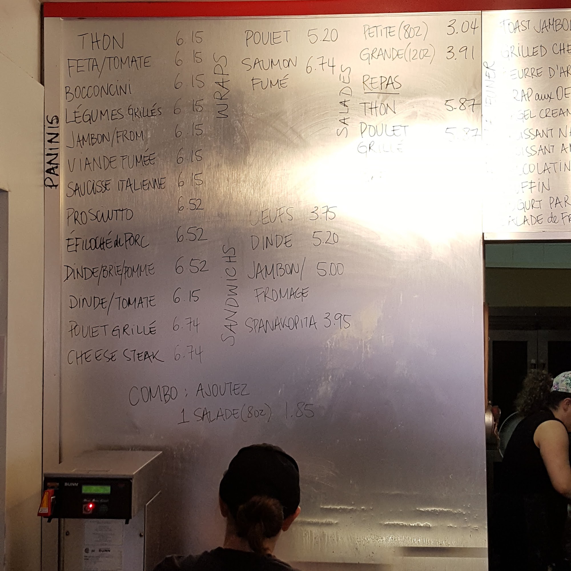 District Cafe - Mile End Menu