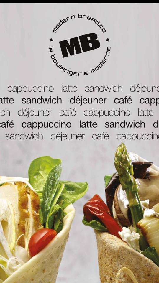 La Boulangerie Moderne - Café Dejeuner - Pizza Sandwiches Salads - Boite a Lunch Traiteur Menu