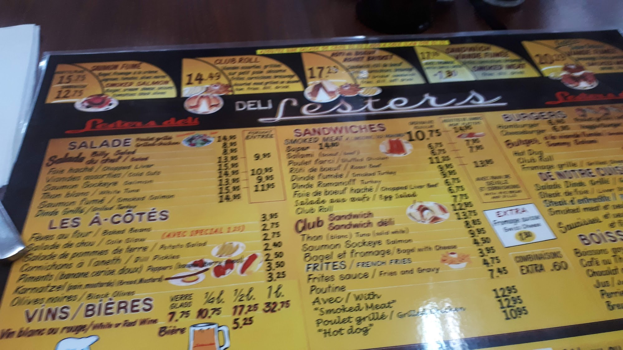 Mr Smoked Meat Menu