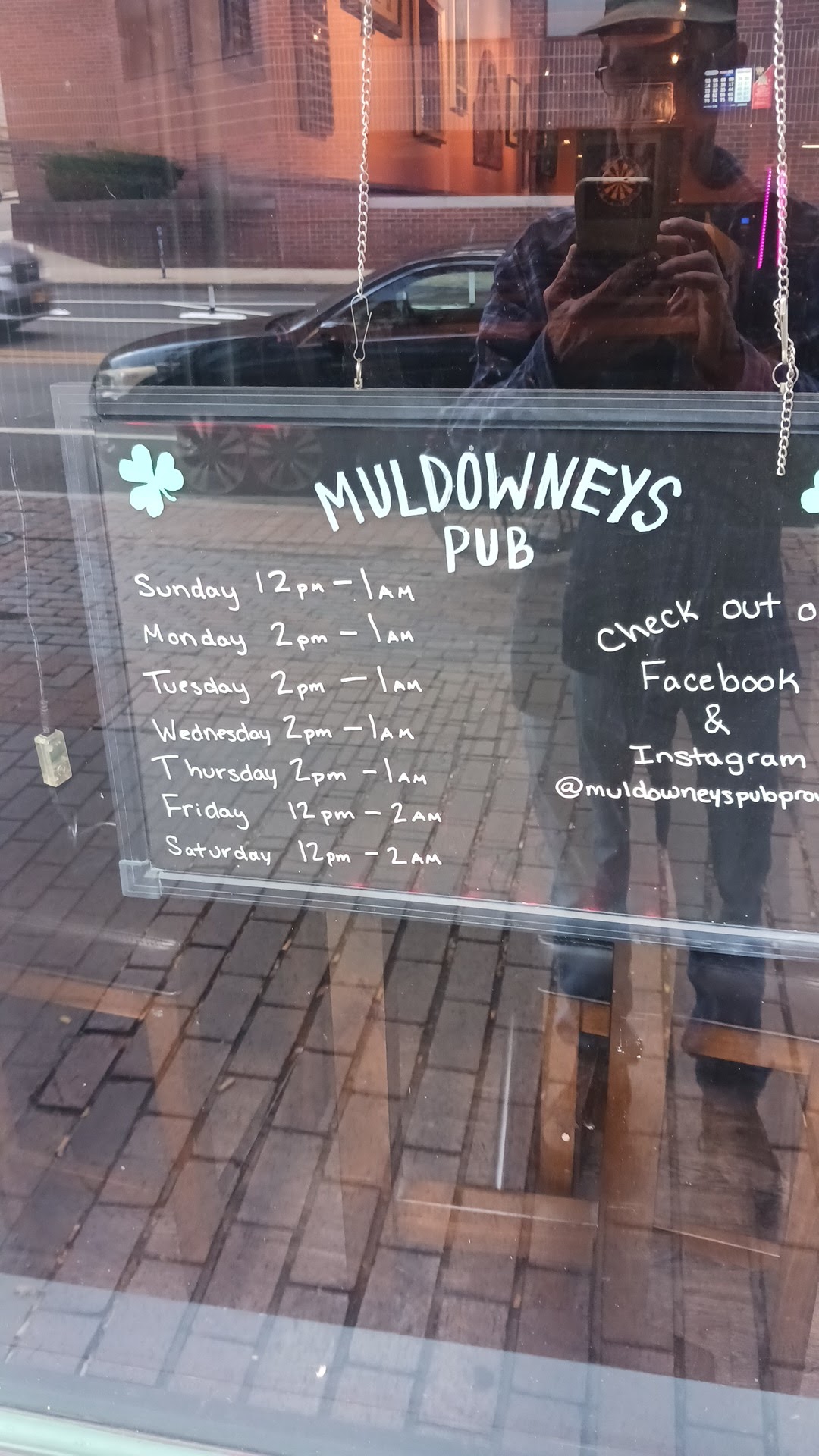 Muldowney's Pub Menu