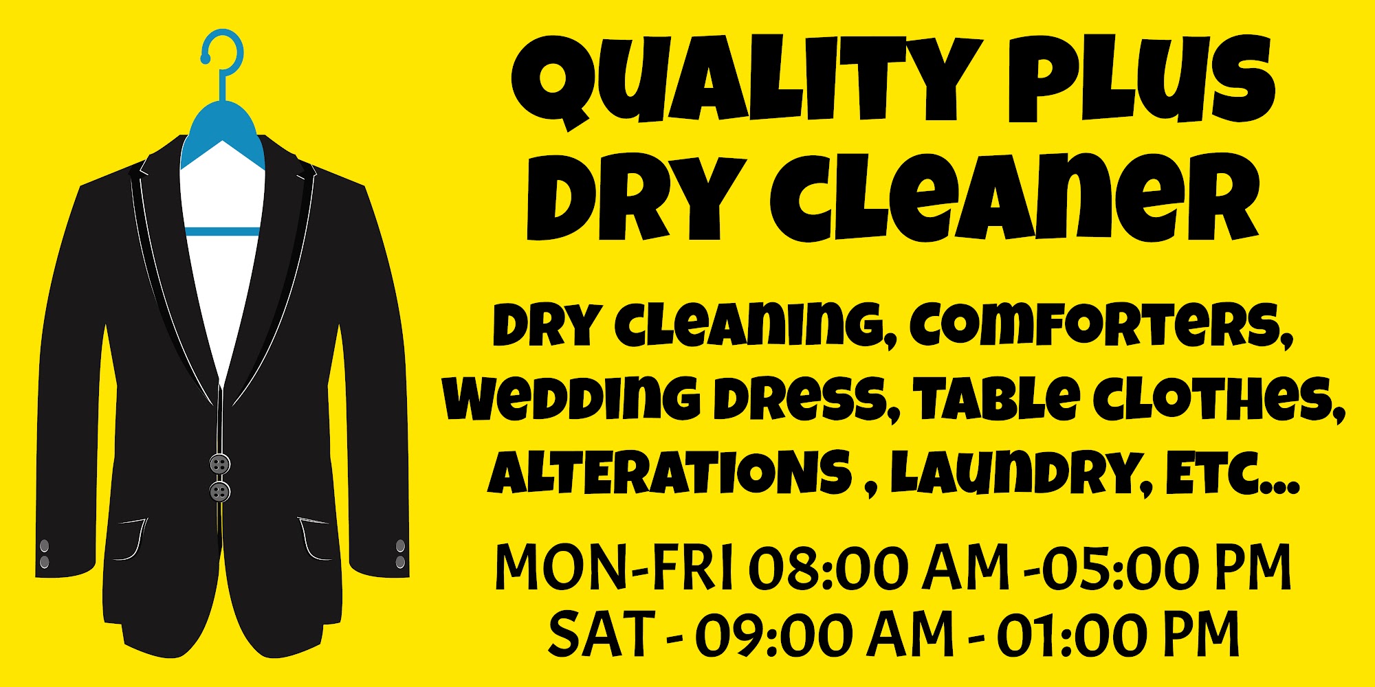 Quality Plus Cleaners 1032 South Broad Street, Clinton South Carolina 29325