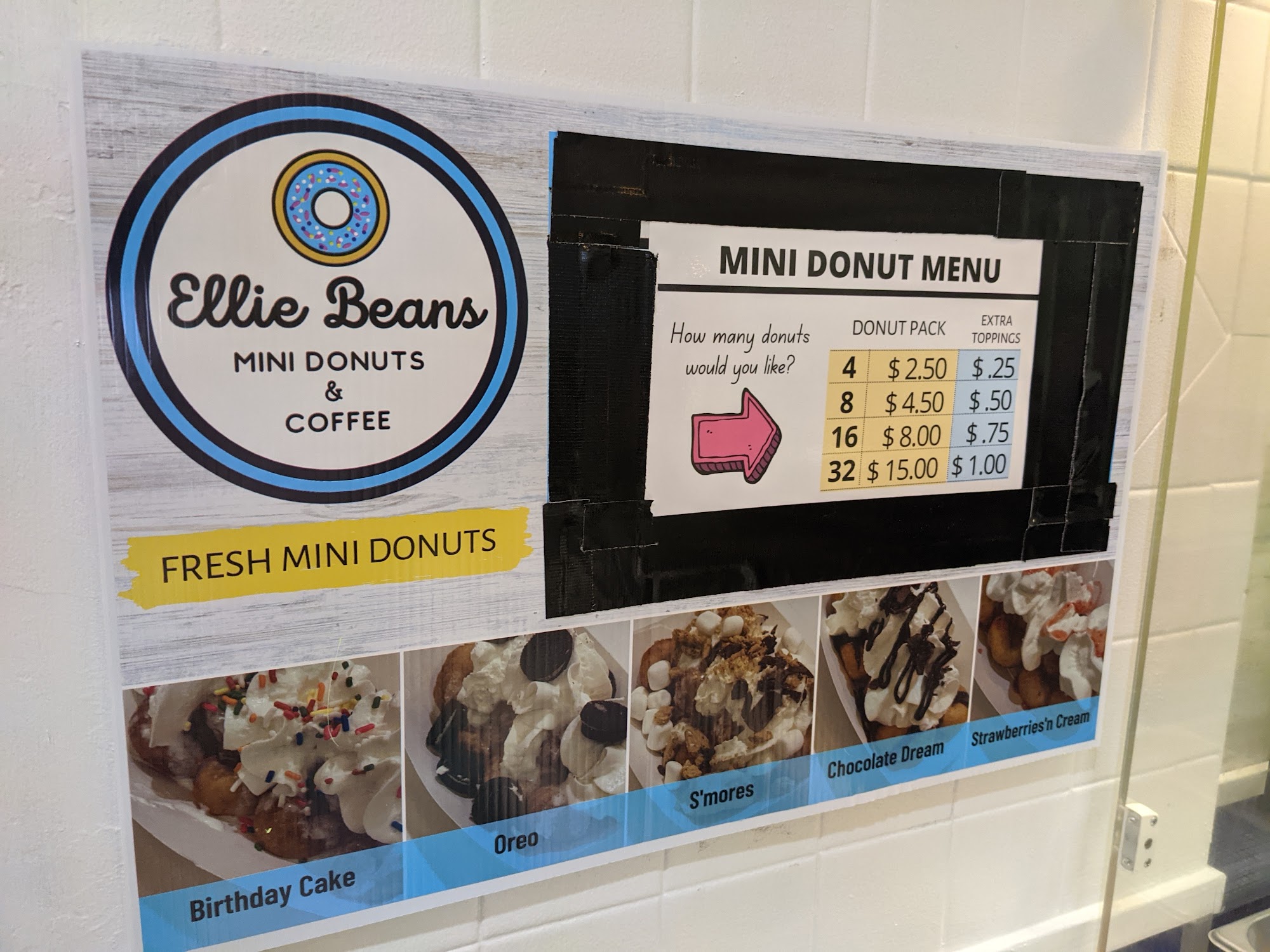 Ellie Beans (Myrtle Beach Mall) Menu
