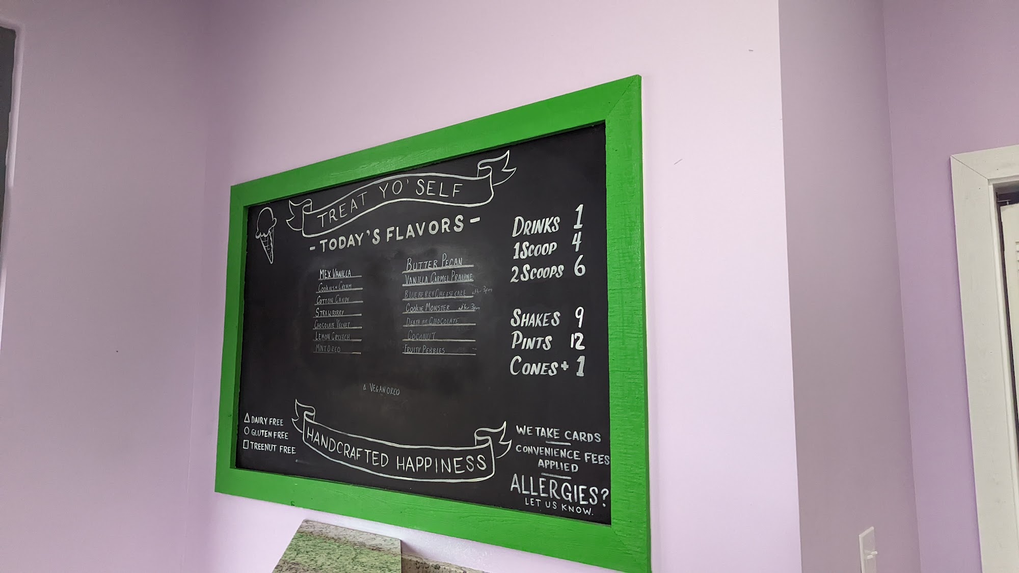 Park Circle Creamery - Carnes Menu
