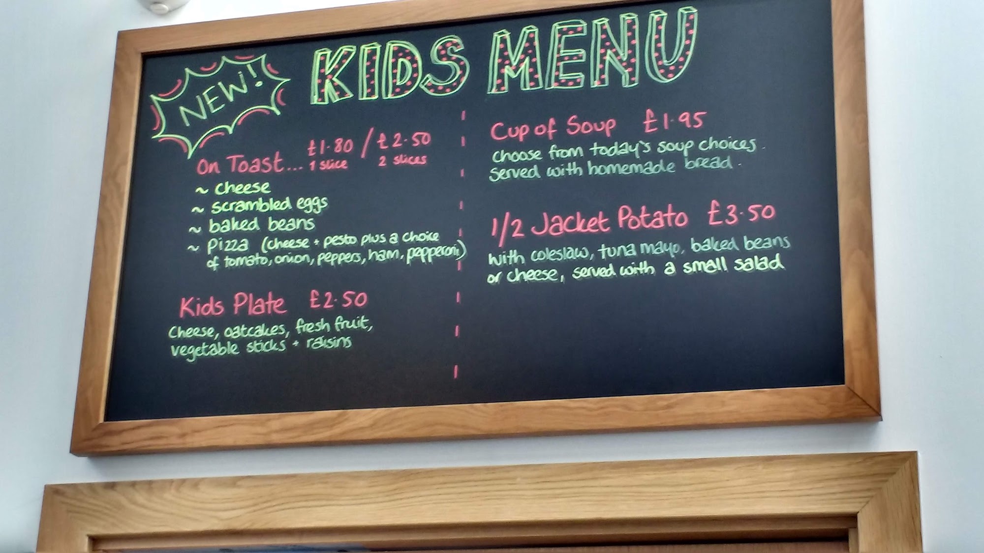 Cornerstone Cafe @ DBCC Menu