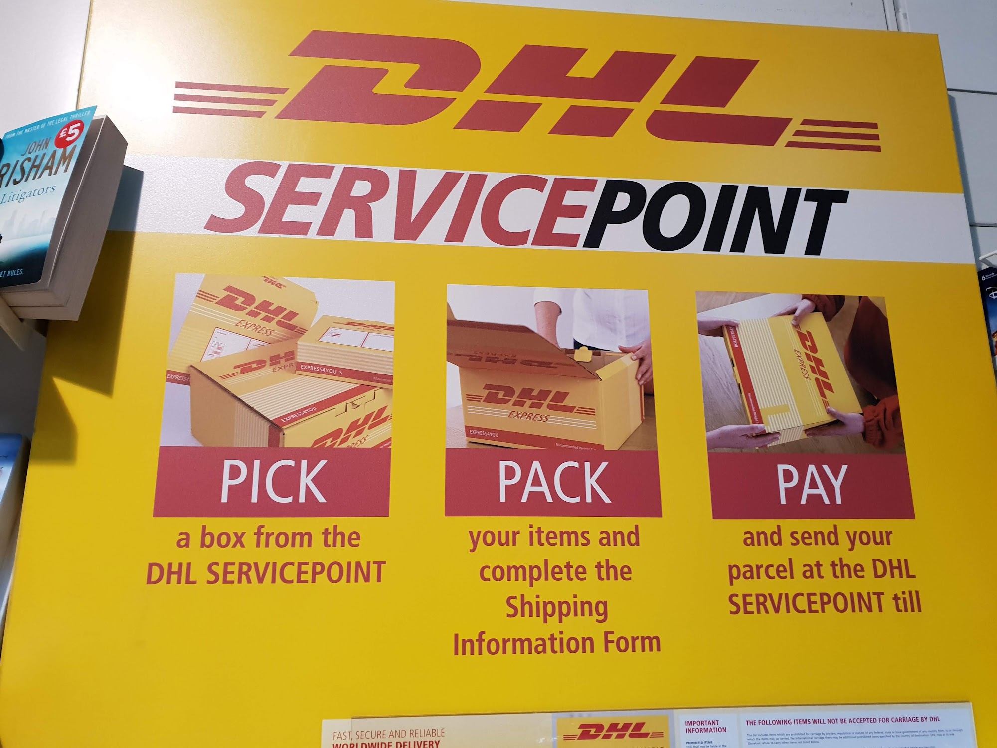 DHL Express Service Point (WHSmith Cameron Toll)