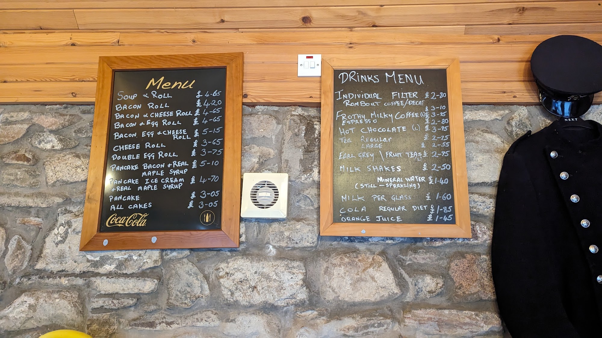 The Old Fire Station Tea Room Menu