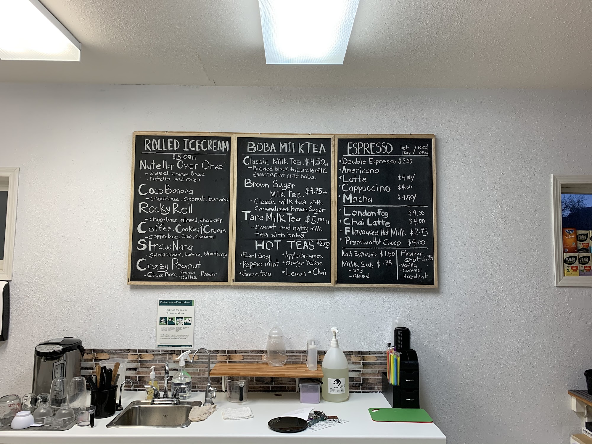 Swirl Cafe Menu