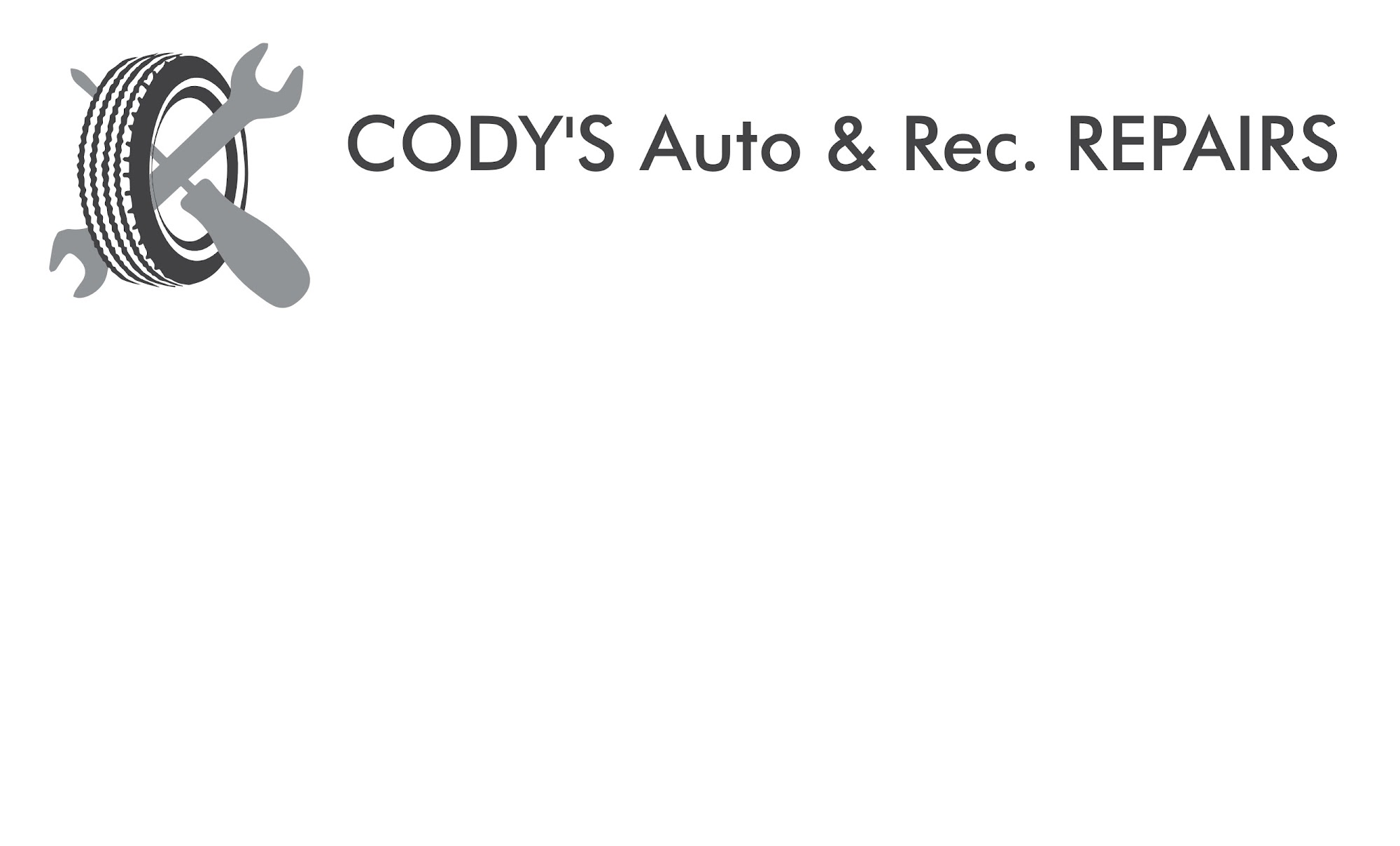 Cody’s Auto & Rec. Repairs #2 Red Deer Hill Road Box 7, Macdowall Saskatchewan S0K 2S0