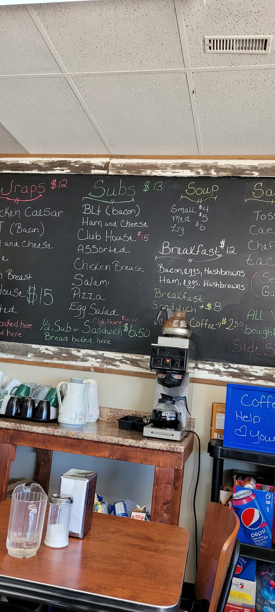 Harvest Time Eatery Menu