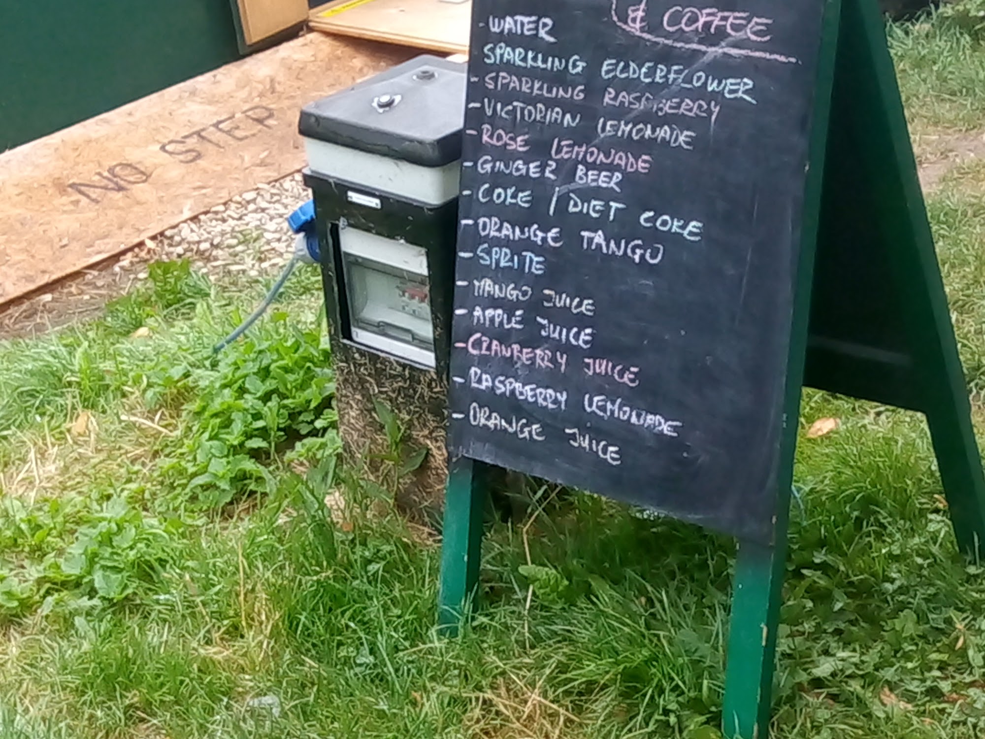 Cafe on the Barge Menu