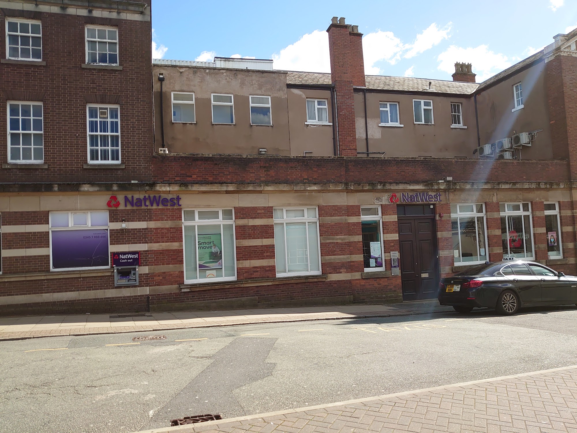 NatWest Newcastle Staffs High Street