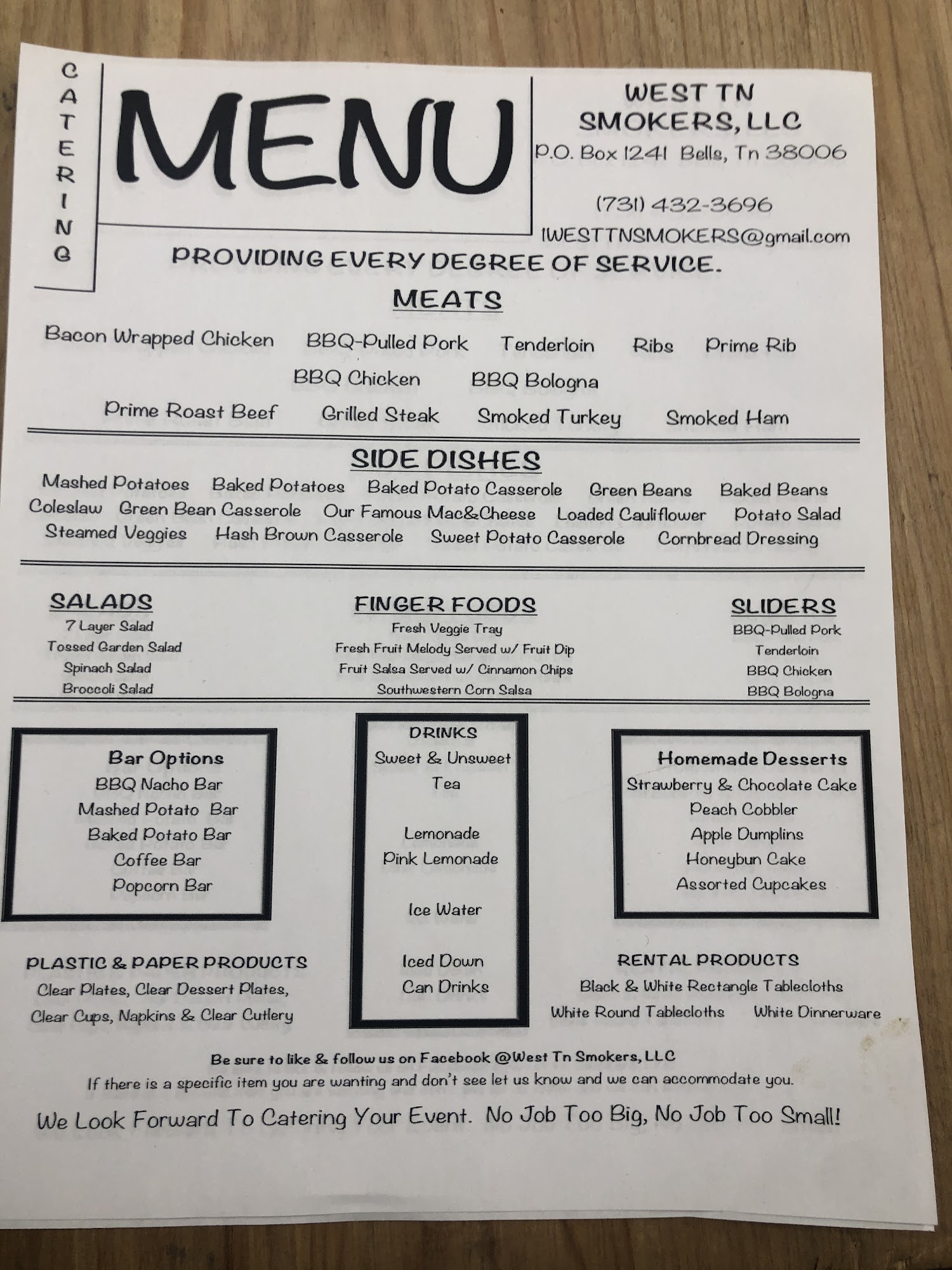 West Tn Smokers, Alamo Menu, Reviews (16), Photos Restaurantji