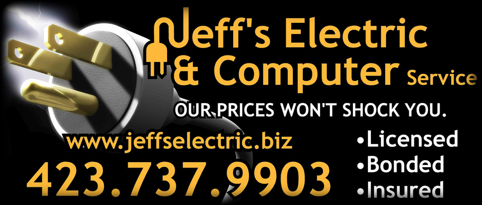 Jeff's Electric & Computer Services 695 Gray Station Rd, Gray Tennessee 37615