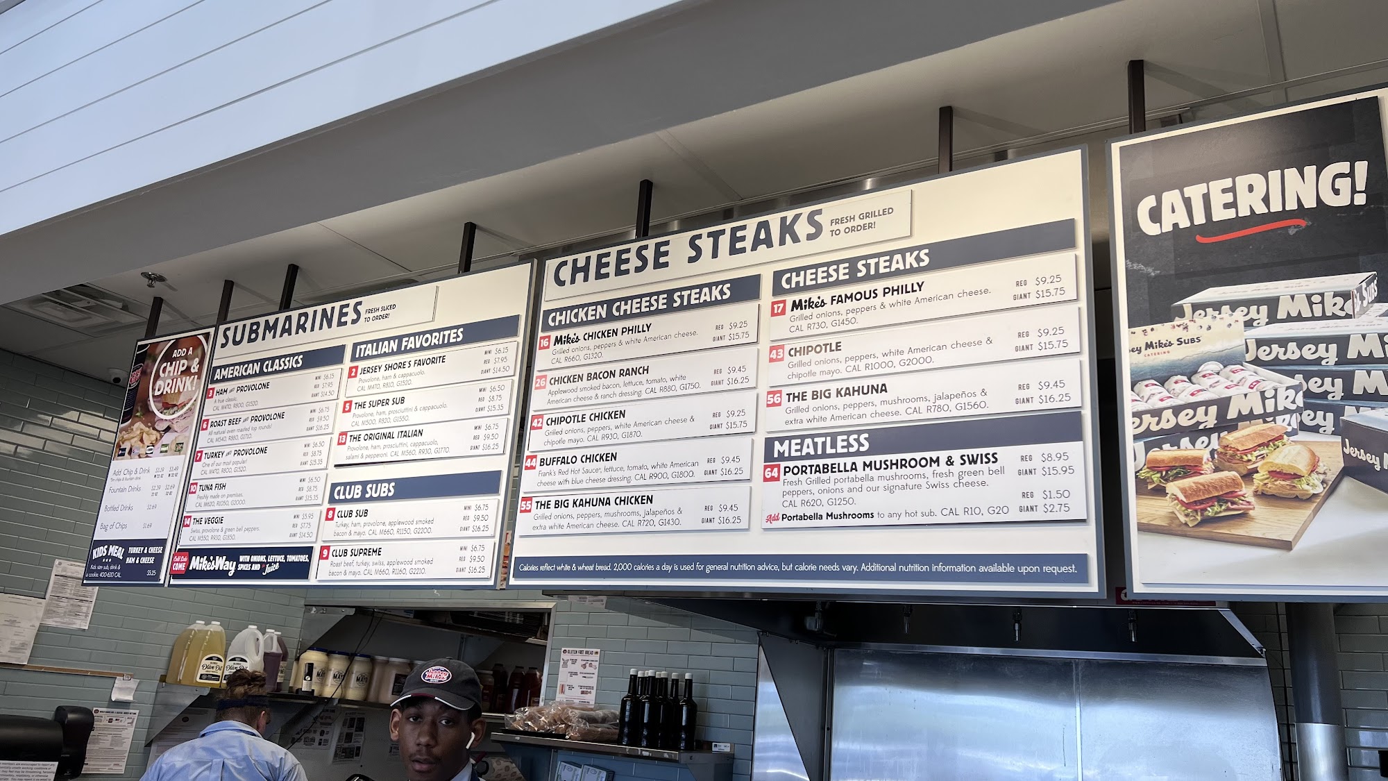 Jersey Mike's Subs Menu