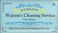 Watson`s Cleaning Service