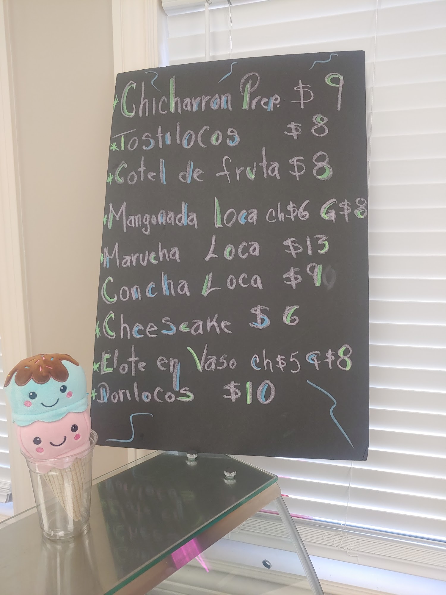 Antojo Loko Menu