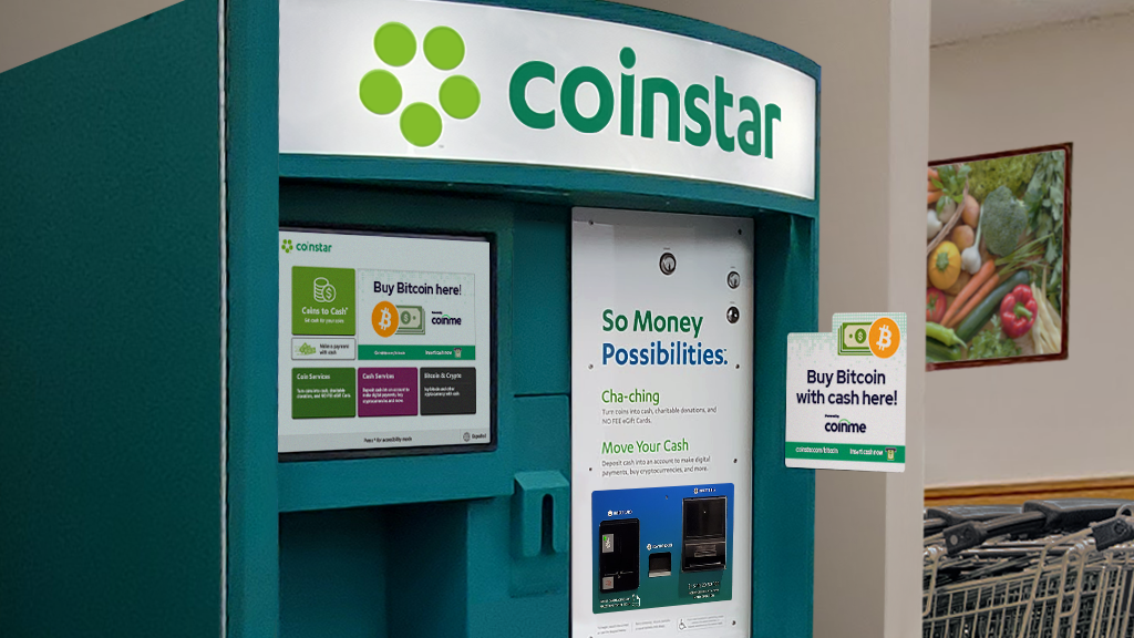 Coinstar Kiosk | Bitcoin ATM