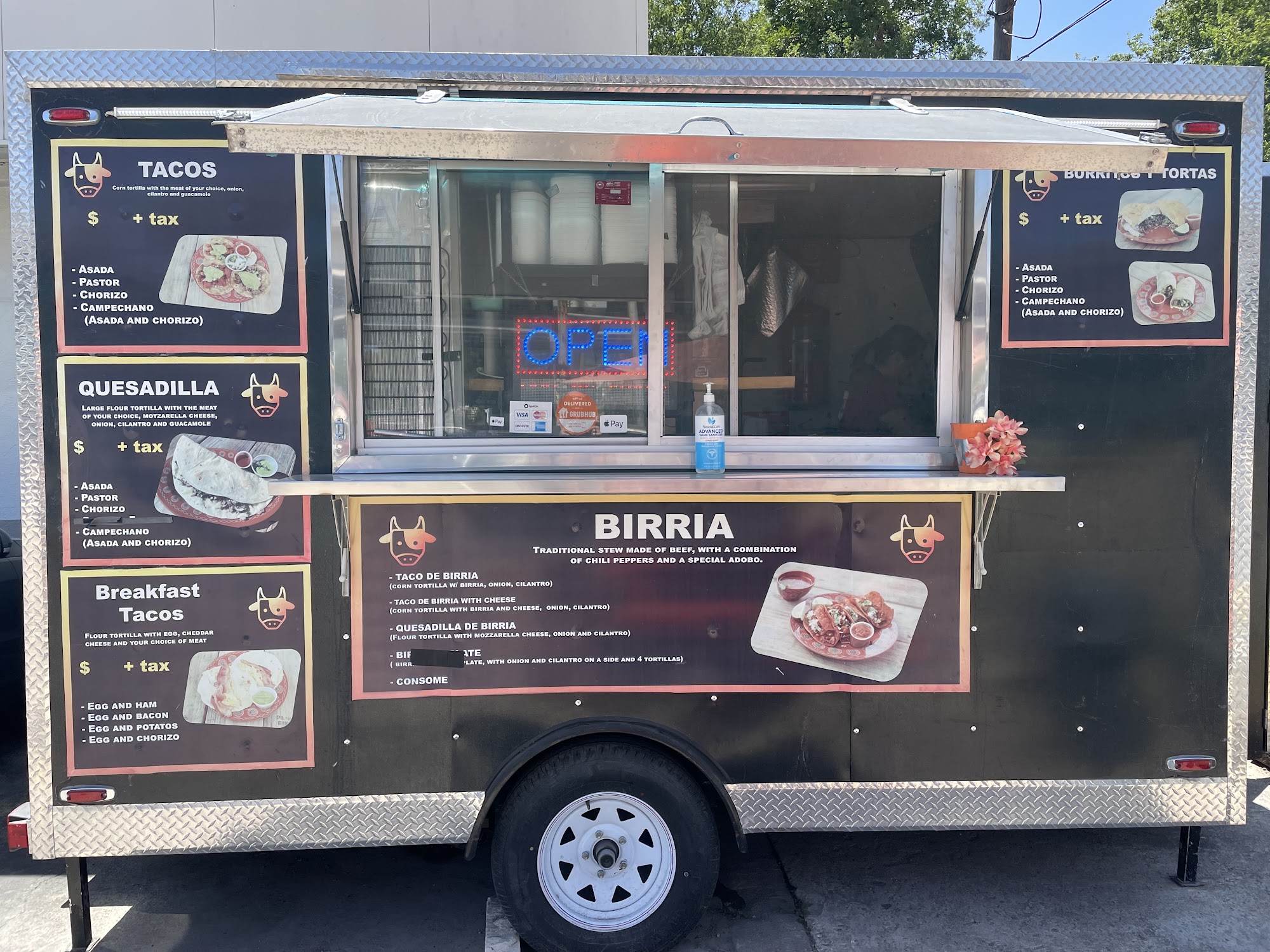 Luisito’s Tacos Menu