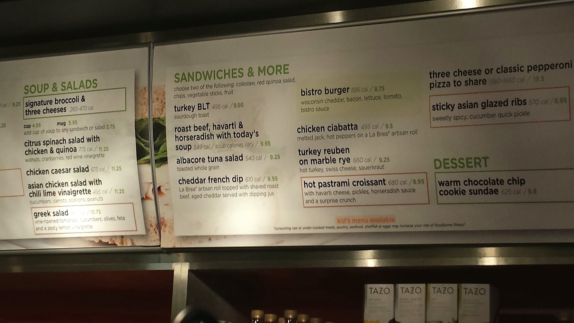 The Bistro - Eat. Drink. Connect.® Menu