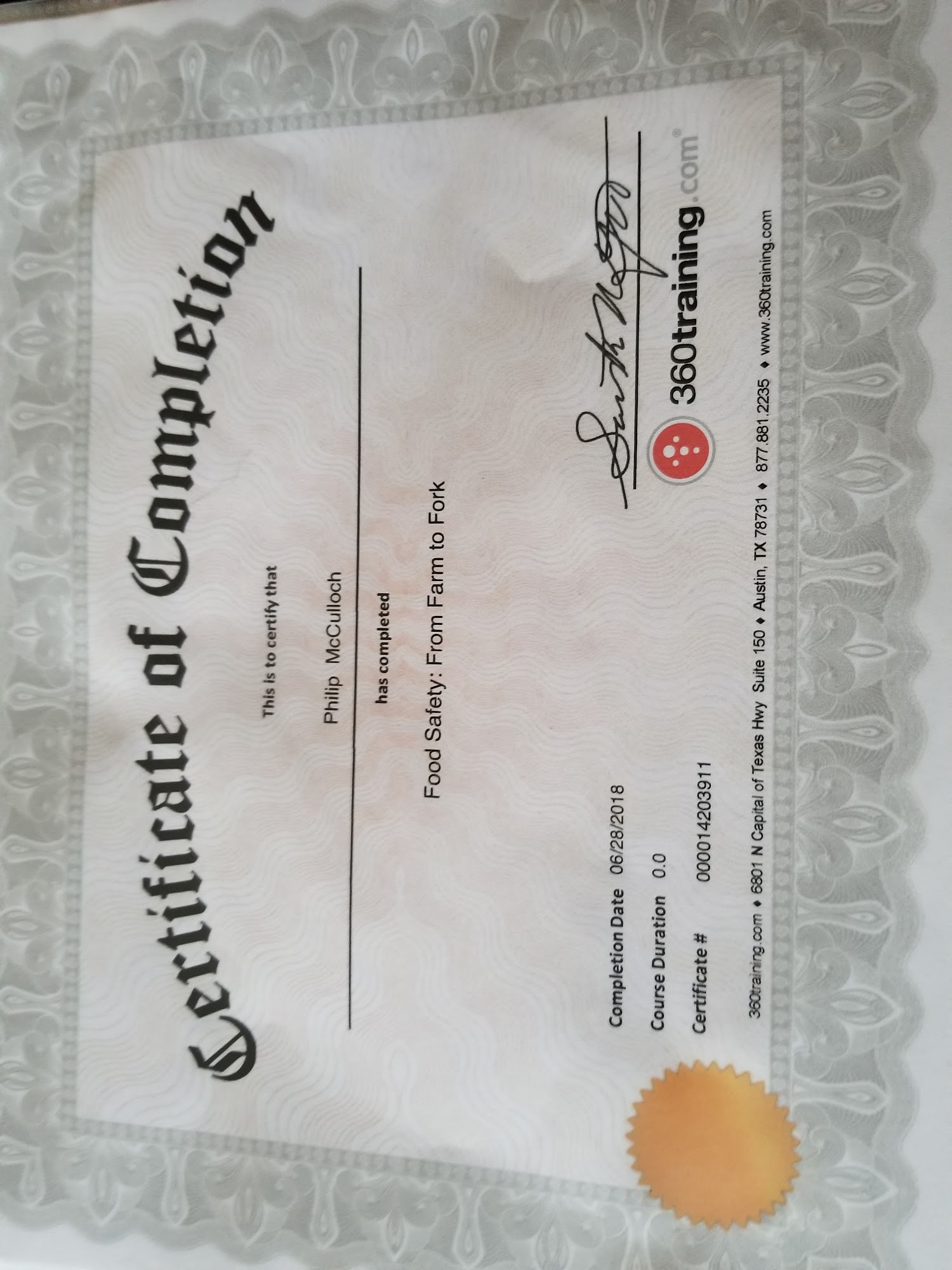 American Private Chef Services, LLC Menu