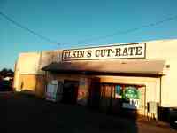 Elkin's Cut Rate Beer wine and pizza